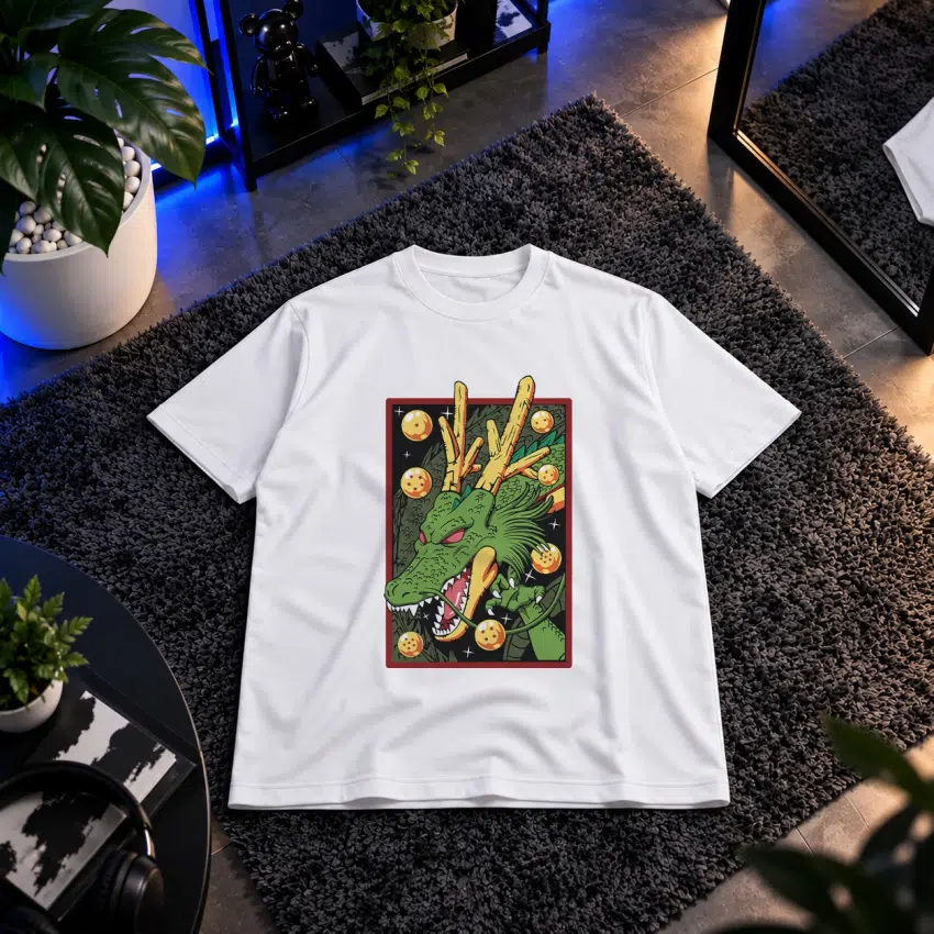 تیشرت انیمه دراگون بال طرح شنرون (Shenron)