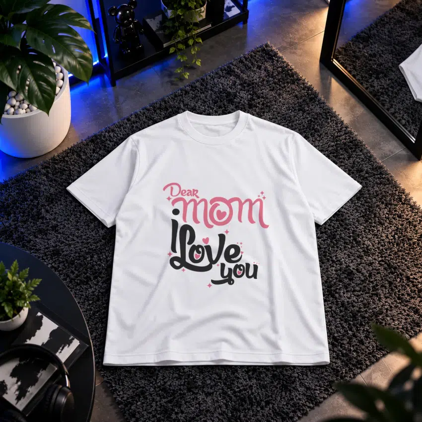 تیشرت مادر طرح Dear Mom I Love You