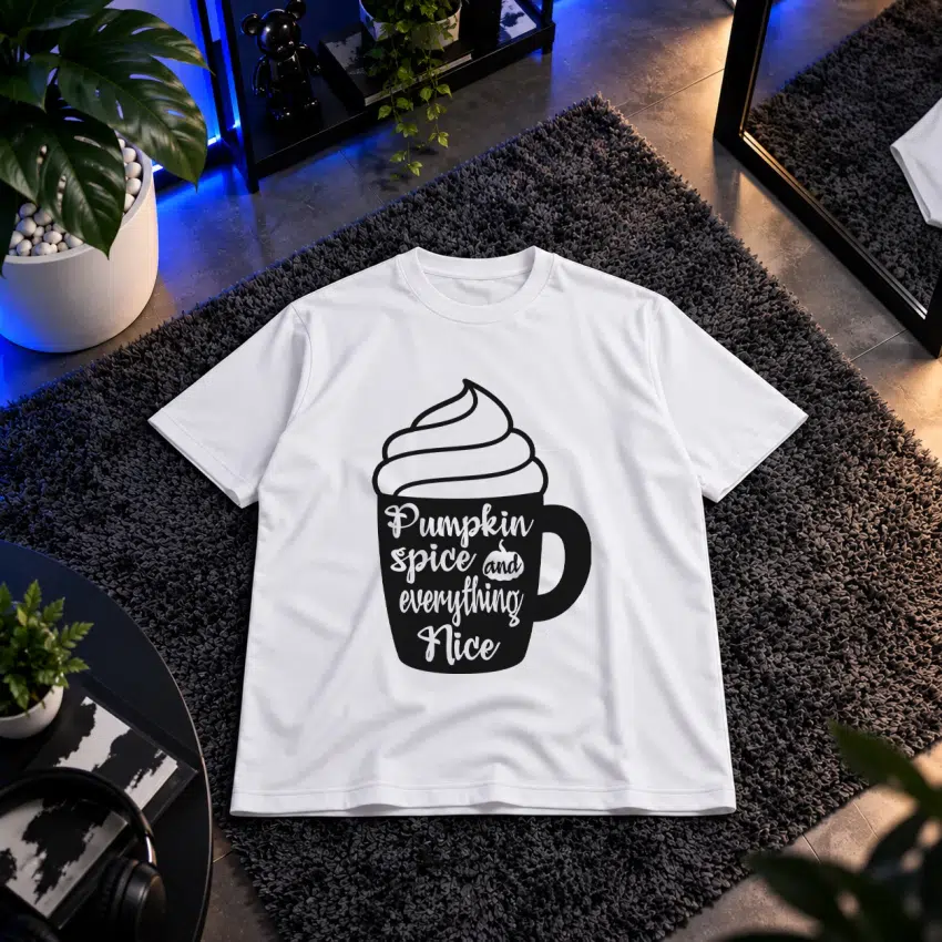 تیشرت نوشته Pumpkin Spice and Everything Nice