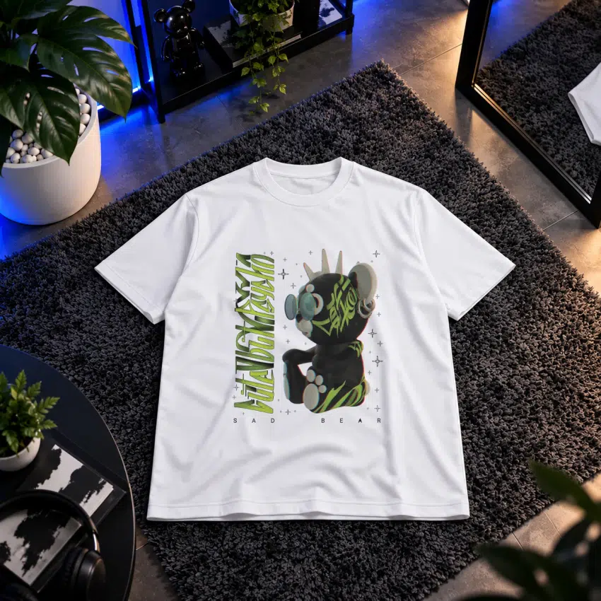 تیشرت خرس غمگین طرح Sad Bear
