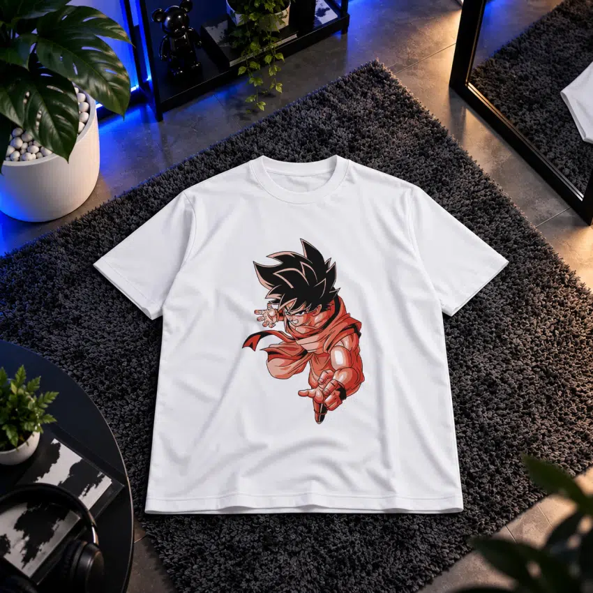 تیشرت انیمه دراگون بال طرح گوکوی کودک (Kid Goku)