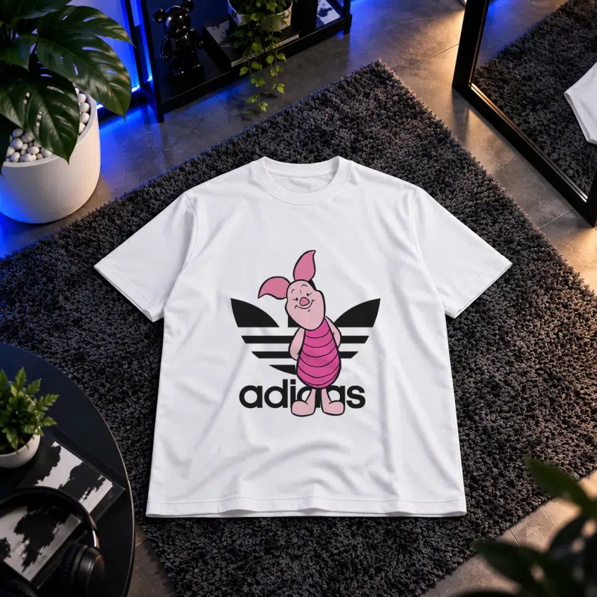 تیشرت وینی پو طرح پیگلت و آدیداس (Piglet)