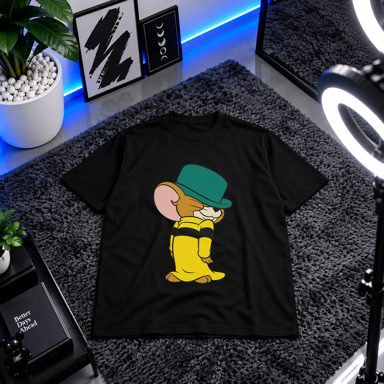 تیشرت جری با کلاه کد 12236