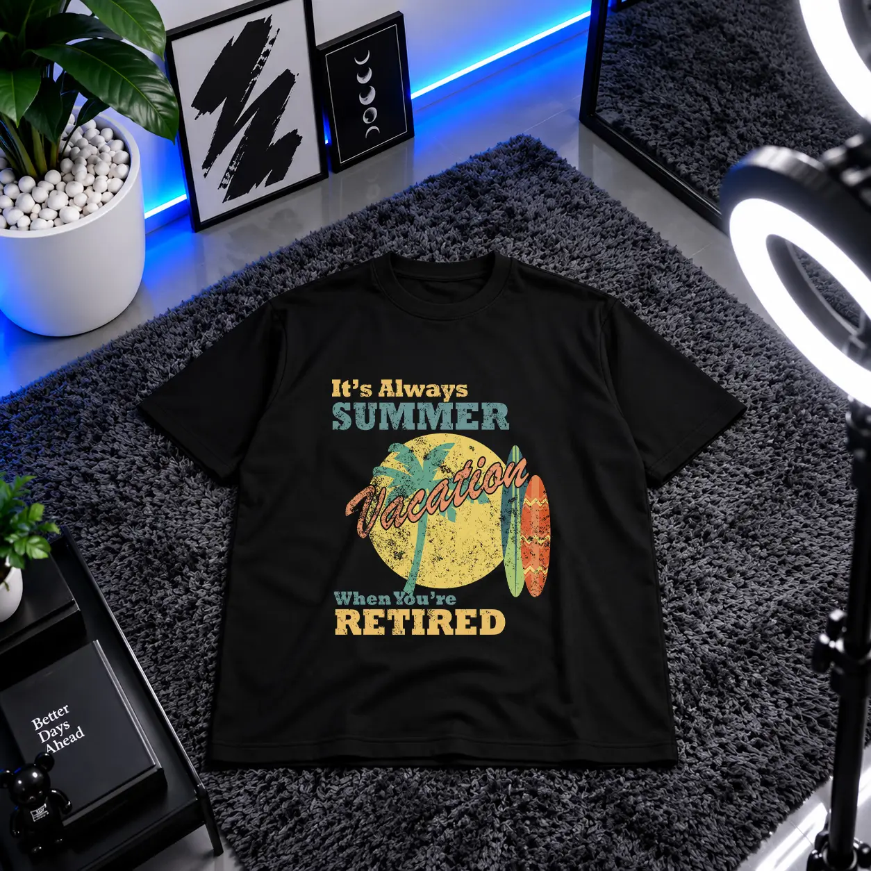 تیشرت It’s Always Summer Vacation کد 12362