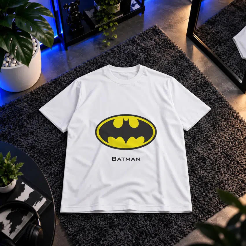 تیشرت بتمن طرح لوگوی کلاسیک (Batman)
