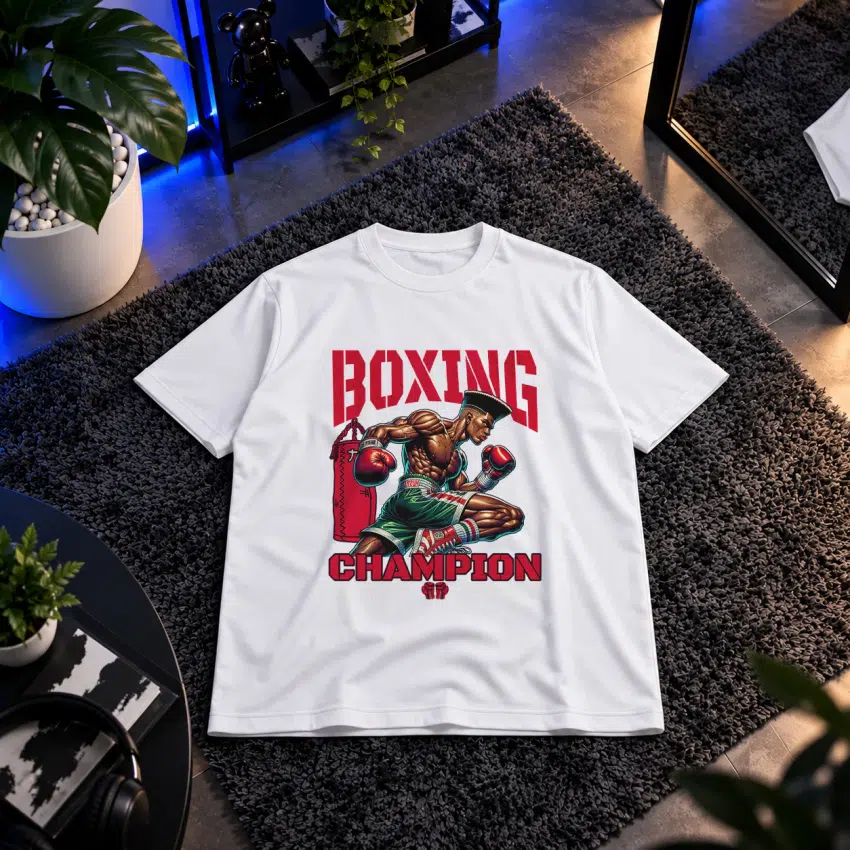 تیشرت بوکس طرح Boxing Champion