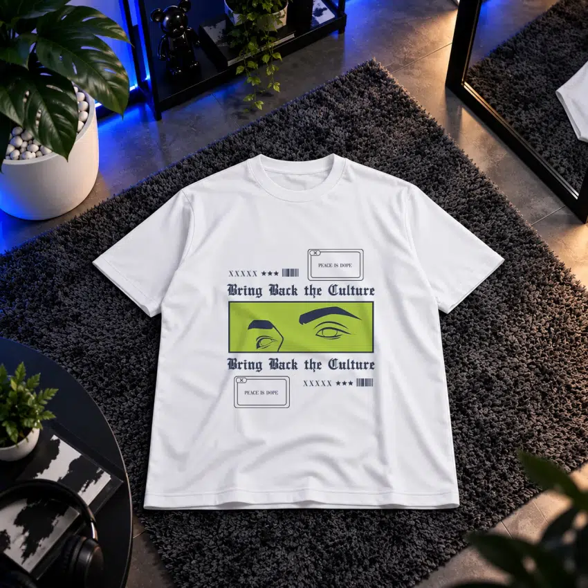 تیشرت استریت‌ویر طرح Bring Back the Culture