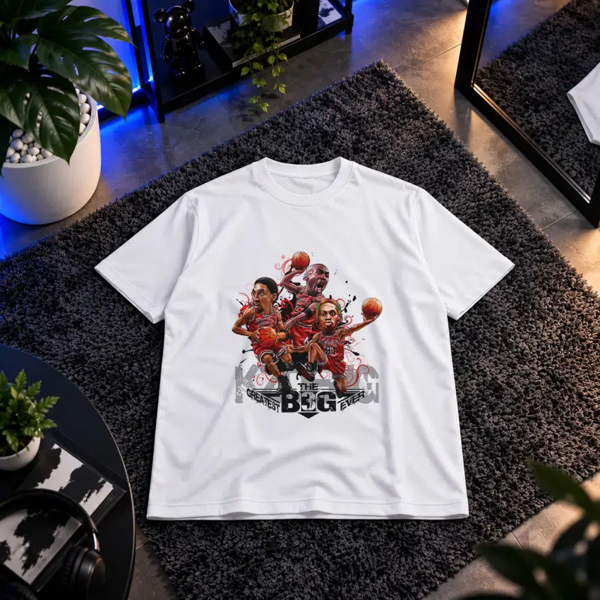 تیشرت بسکتبال طرح بازیکنان The Greatest