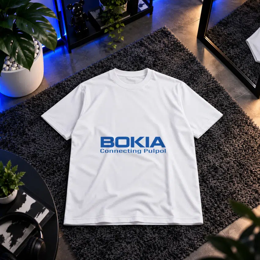 تیشرت طرح لوگوی طنز Bokia