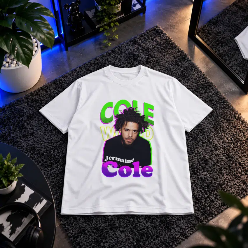 تیشرت طرح پوستر جی کول (J. Cole)