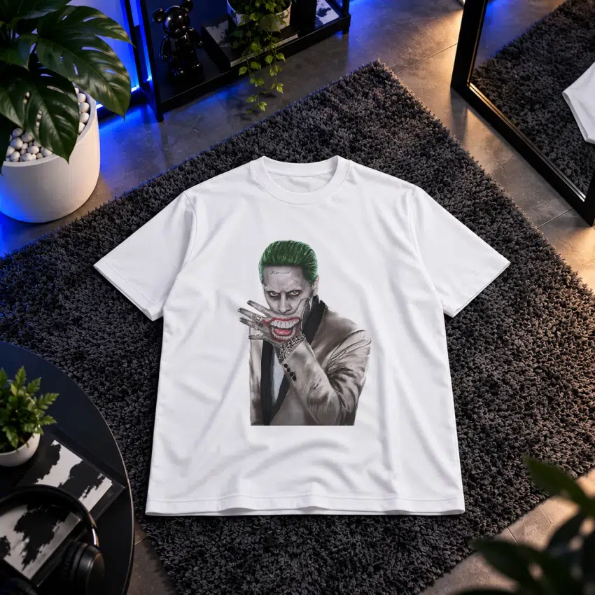 تیشرت دی‌سی طرح جوکر جرد لتو (Joker) کد 14651