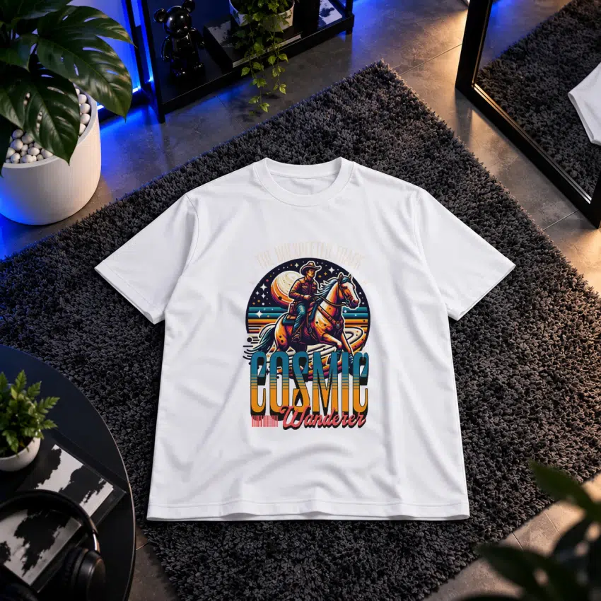 تیشرت طرح کابوی Cosmic Wanderer