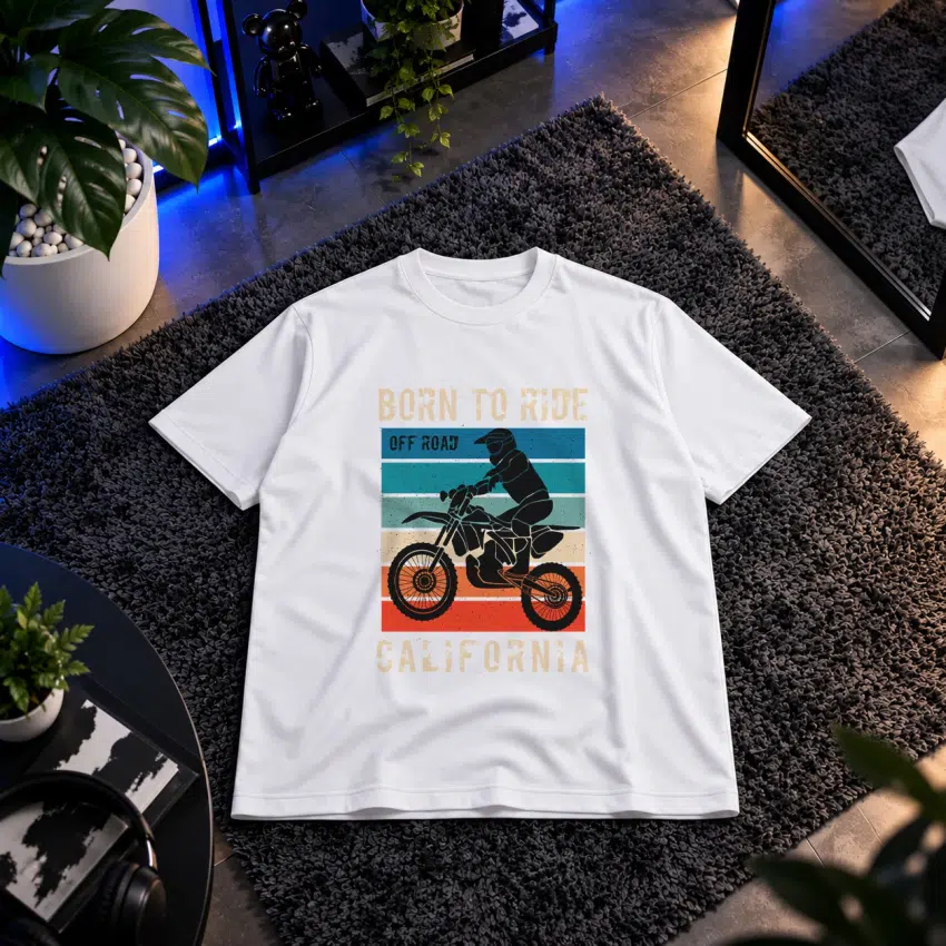 تیشرت موتوکراس طرح Born to Ride Off Road