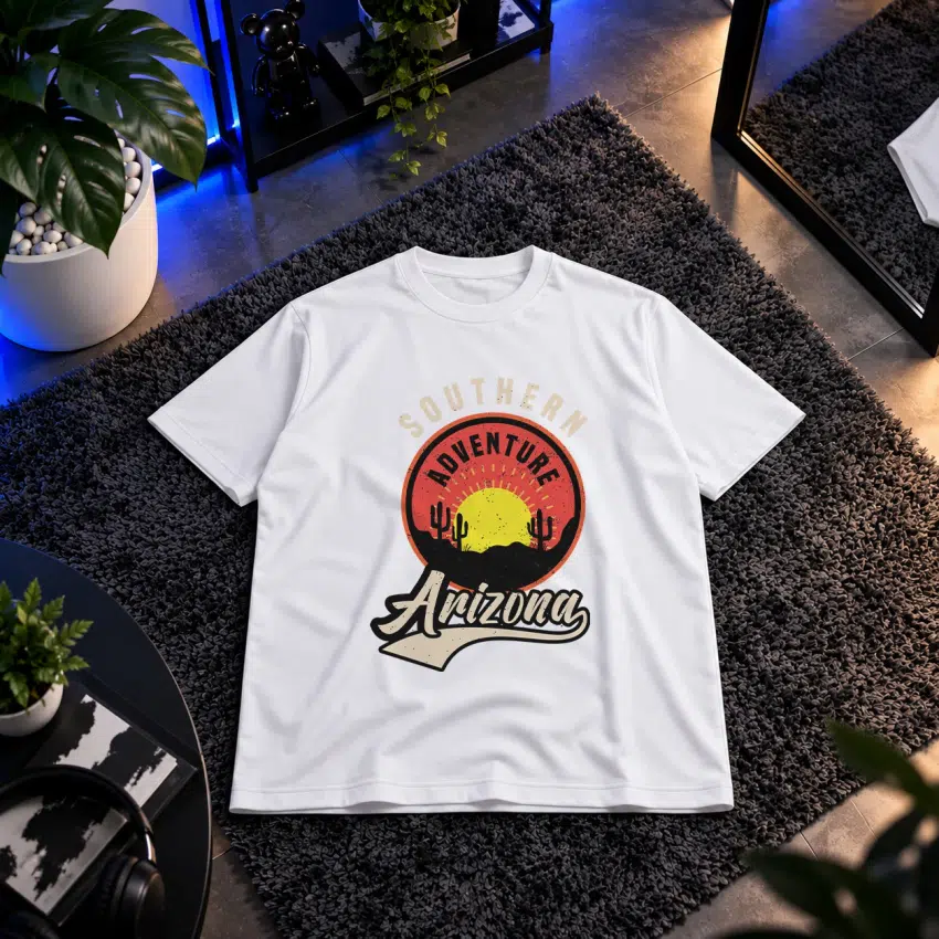 تیشرت طرح کاکتوس Southern Adventure Arizona