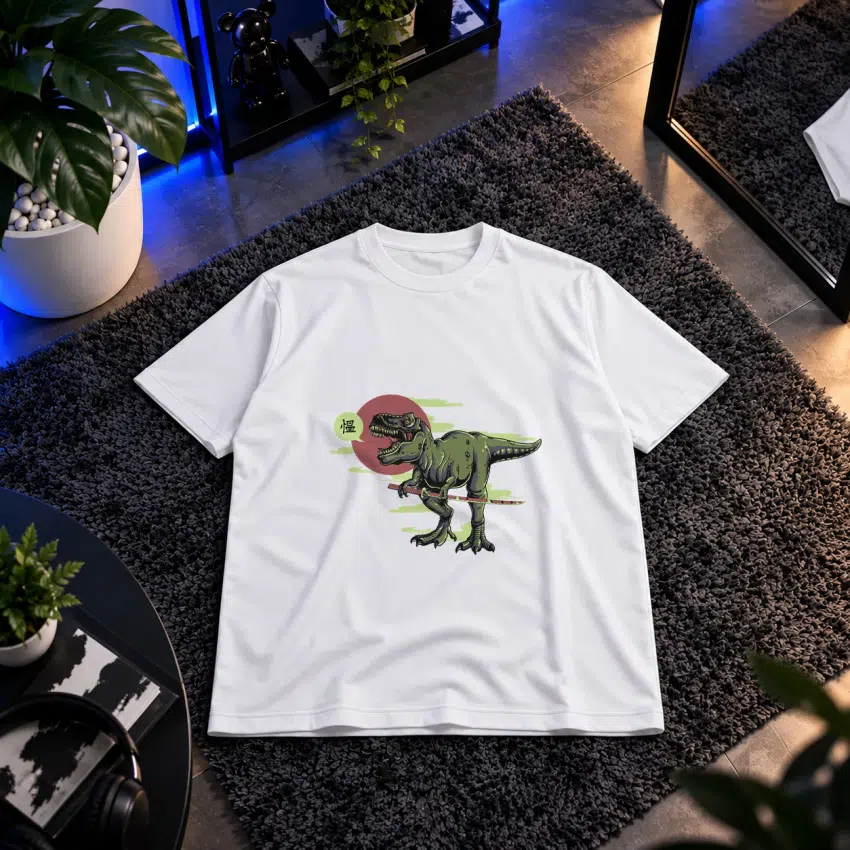تیشرت دایناسور طرح تی‌رکس (T-Rex)