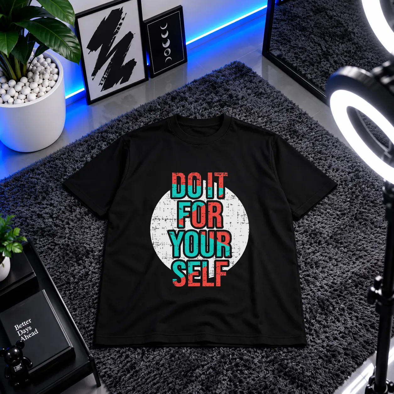 تیشرت تایپوگرافی Do It For Yourself کد 15570