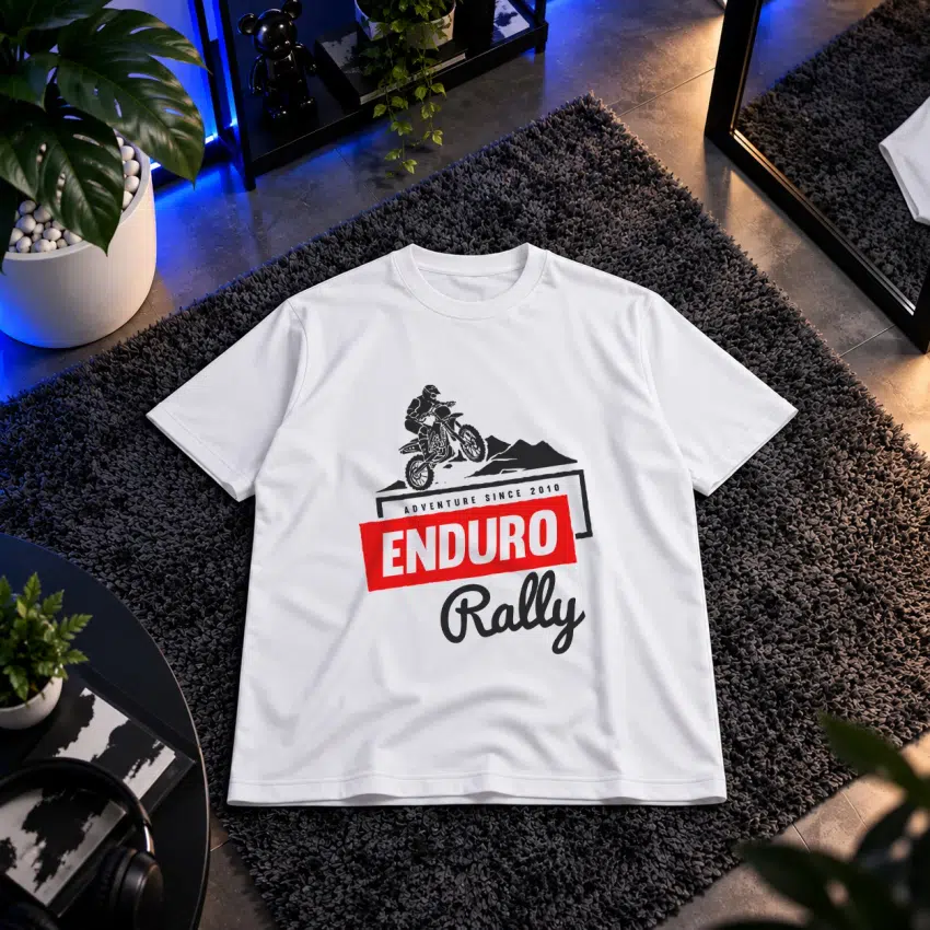 تیشرت موتورسواری طرح Enduro Rally کد 15753