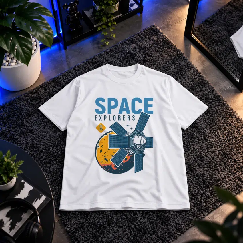 تیشرت طرح ماهواره Space Explorers