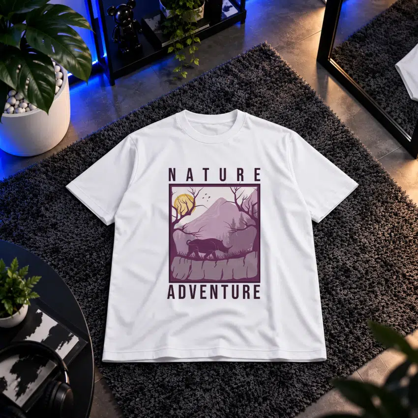 تیشرت طرح کوه Nature Adventure