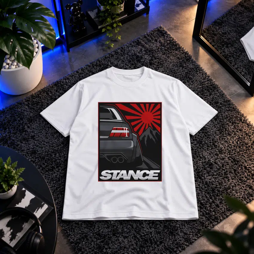 تیشرت خودرو طرح Stance ژاپنی