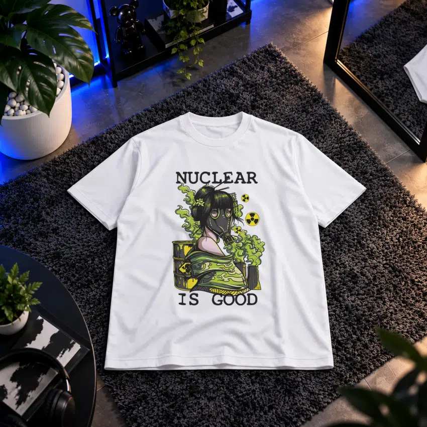 تیشرت ضد هسته‌ای طرح Nuclear Is Good