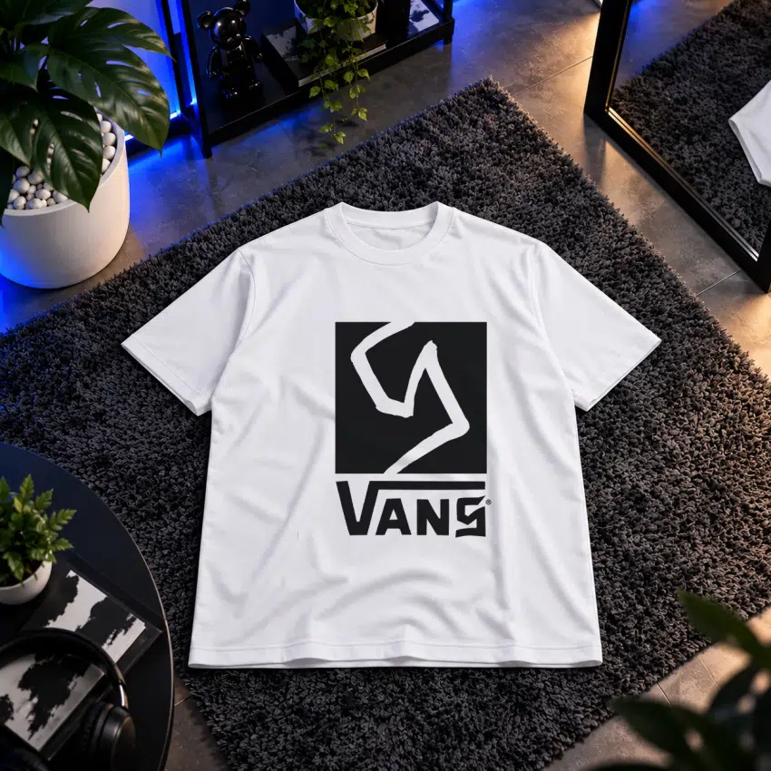 تیشرت ونس طرح لوگوی مینیمال (Vans)