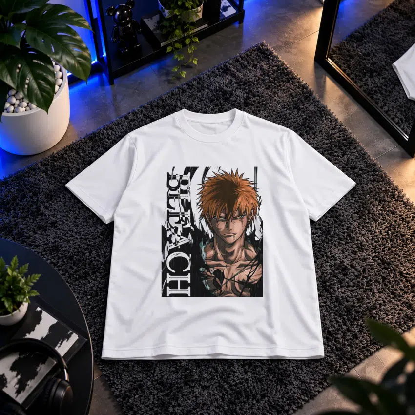 تیشرت انیمه بلیچ طرح ایچیگو کوروساکی (Ichigo)