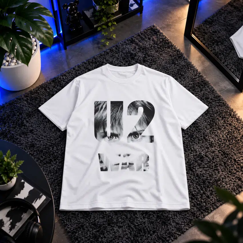 تیشرت یو۲ طرح پرتره (U2)