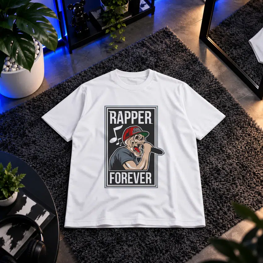 تیشرت طرح رپر Rapper Forever