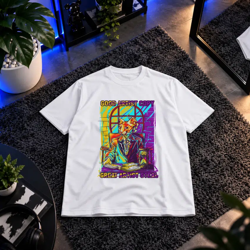 تیشرت هنرمند گرافیتی طرح Good Artist Copy