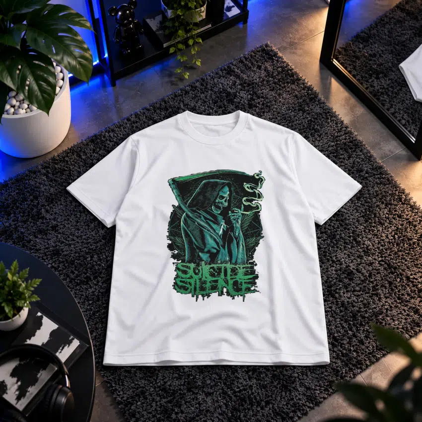 تیشرت دروگر مرگ طرح Suicide Silence