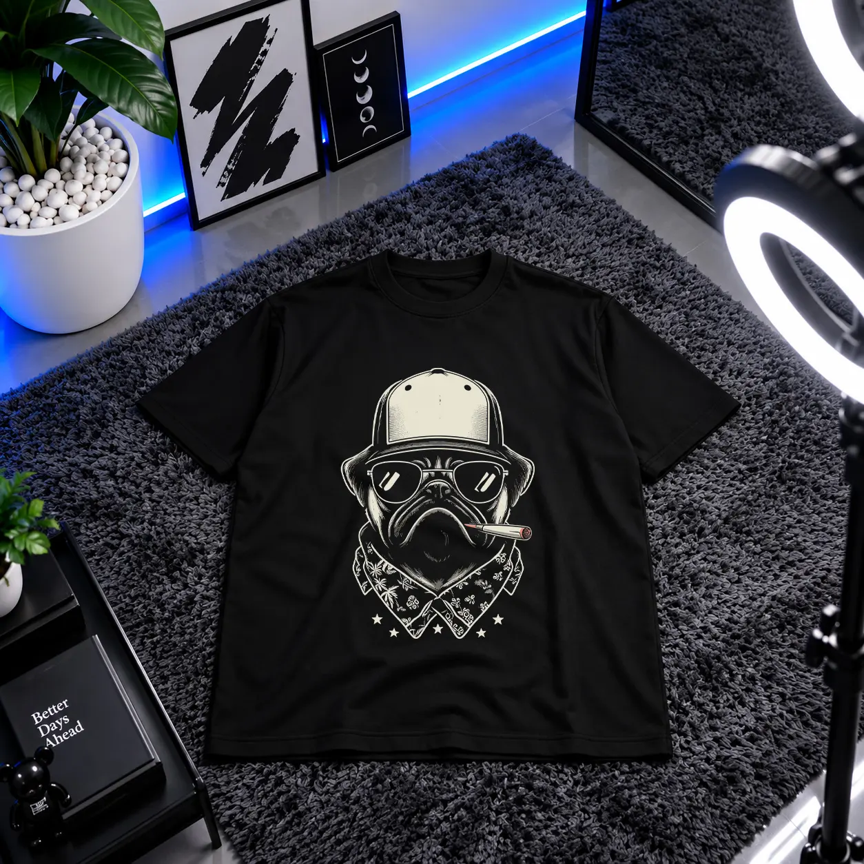 تیشرت ماسک گاز سبک پست‌آپوکالیپسی (Gas Mask) کد 20
