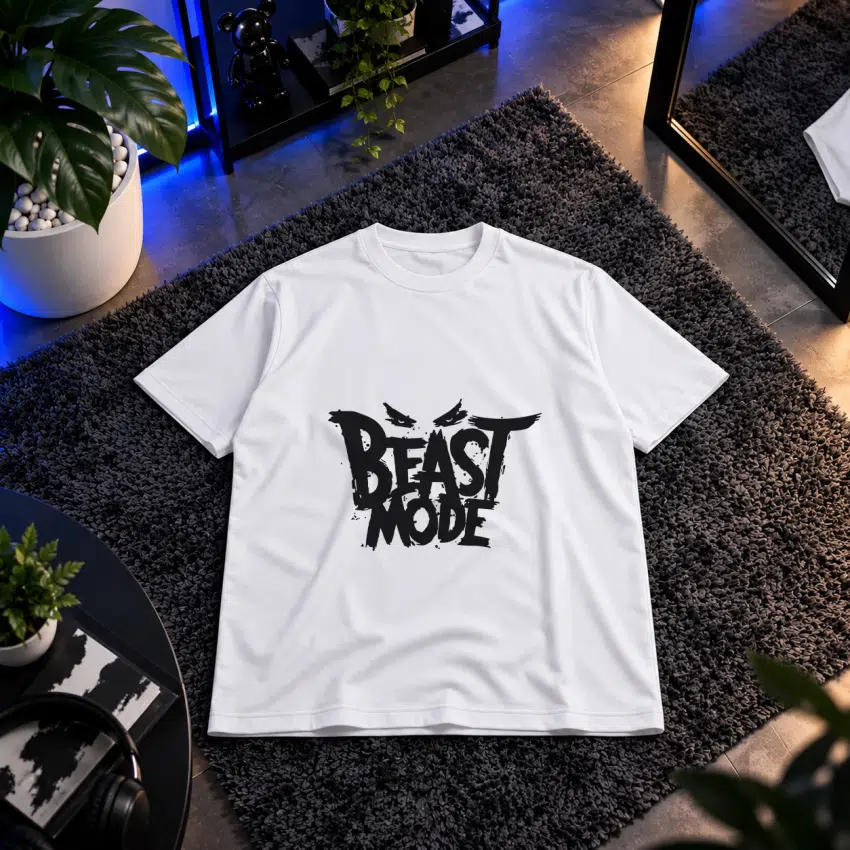 تیشرت تایپوگرافی Beast Mode
