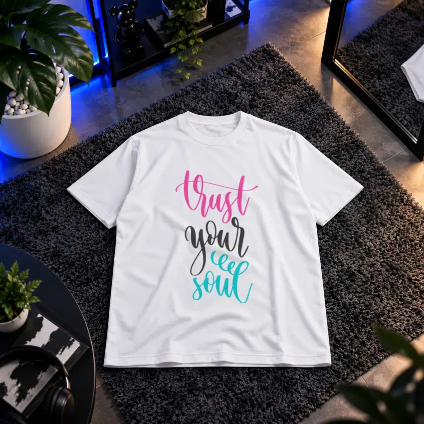 تیشرت نوشته Trust Your Soul