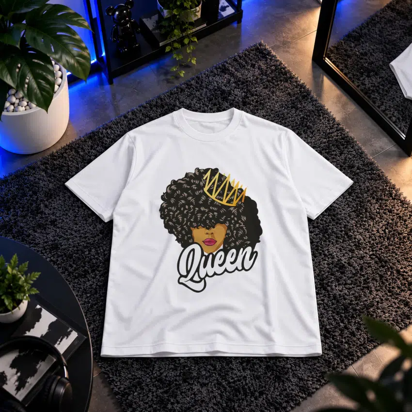 تیشرت زن طرح Queen
