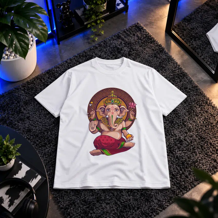 تیشرت طرح خدای هندو گانش (Ganesha)