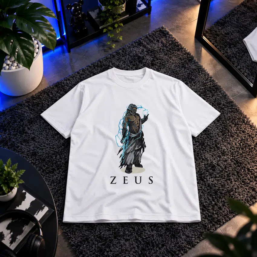 تیشرت زئوس خدای آذرخش یونان (Zeus)