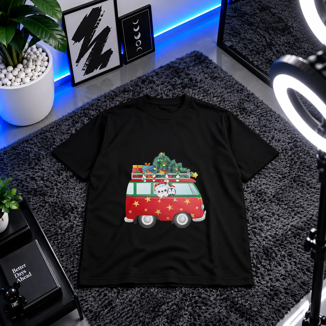 تیشرت کریسمس طرح ون هدایا (Christmas Van) کد 21759