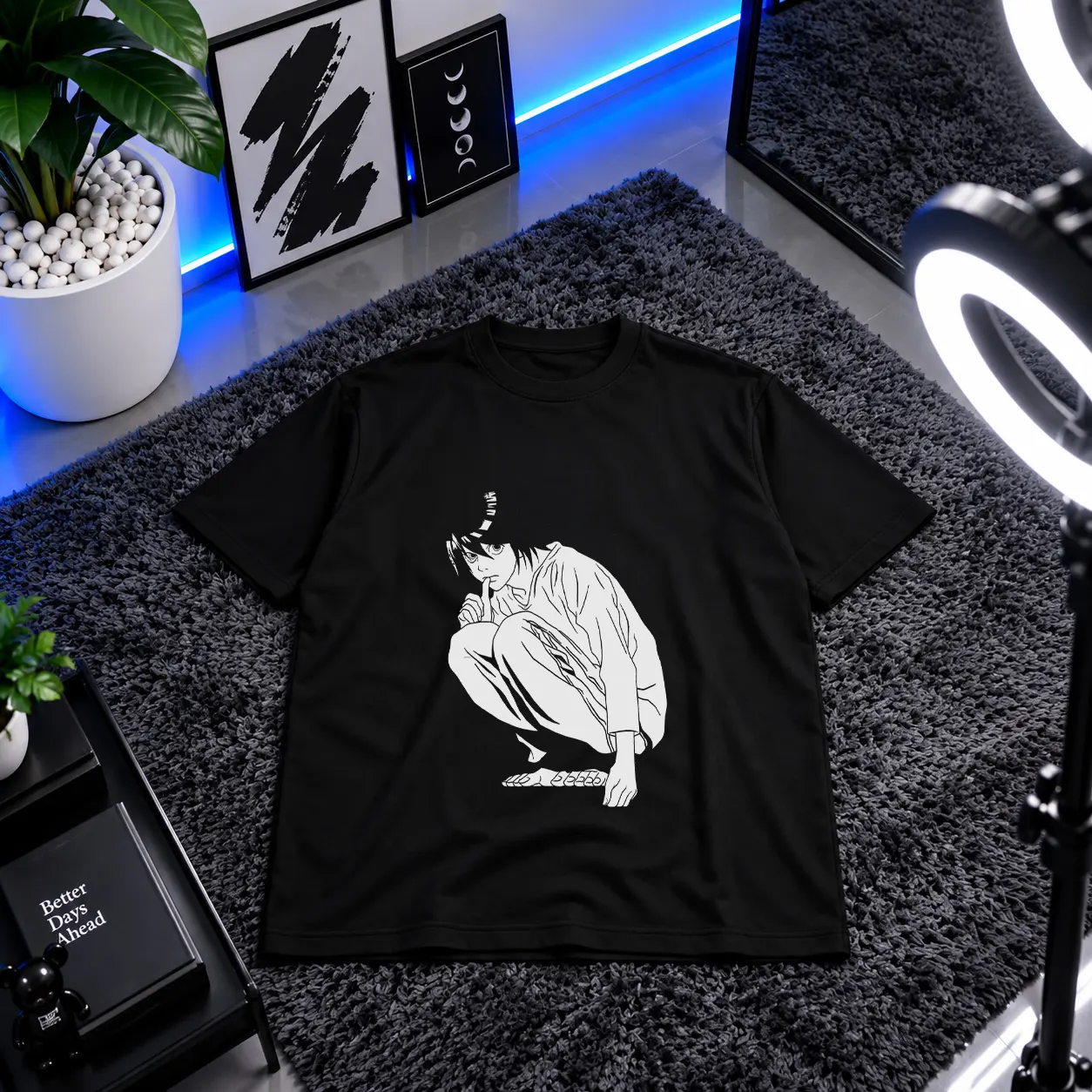 تیشرت دث نوت طرح ال نشسته کد 22958