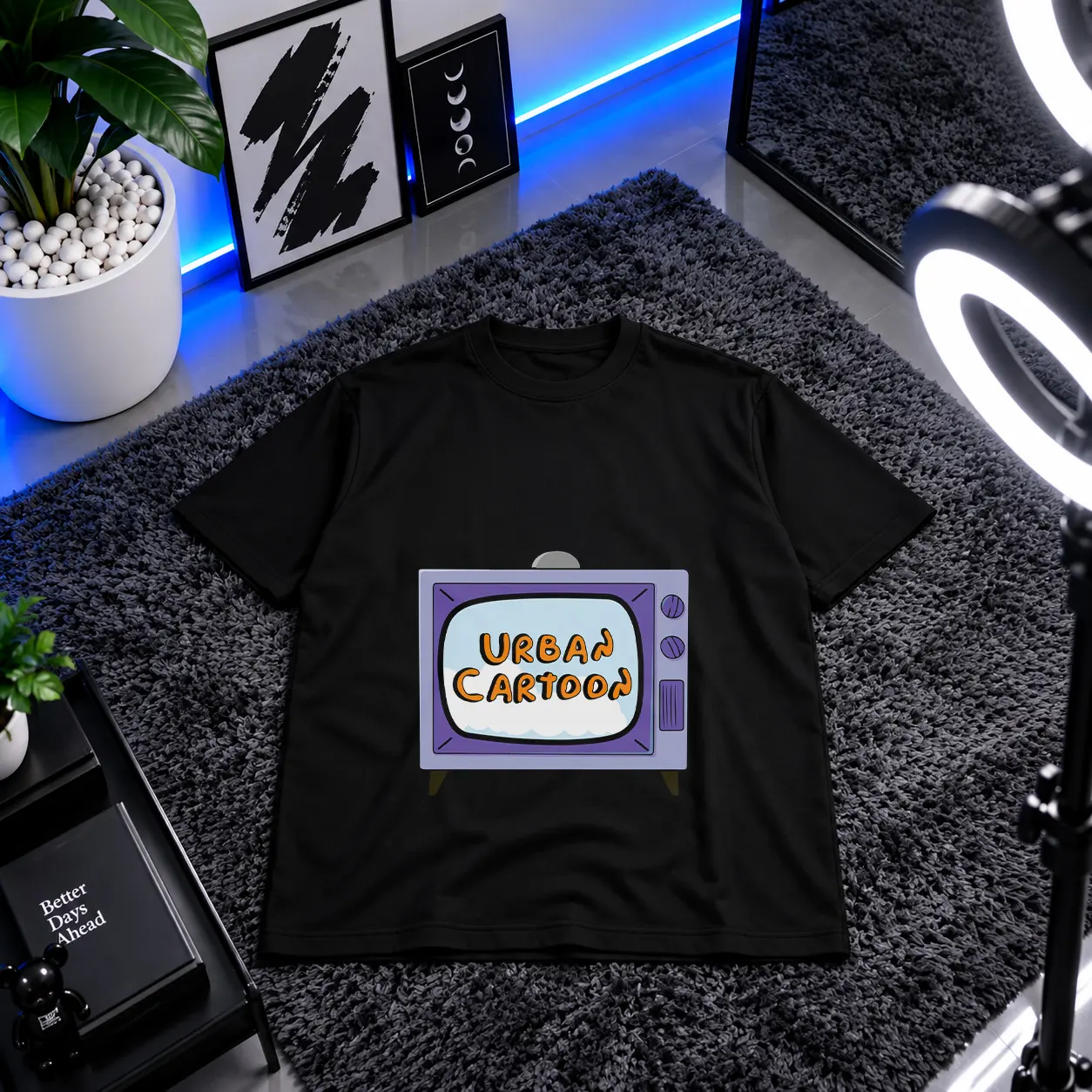 تیشرت طرح تلویزیون Urban Cartoon کد 23148