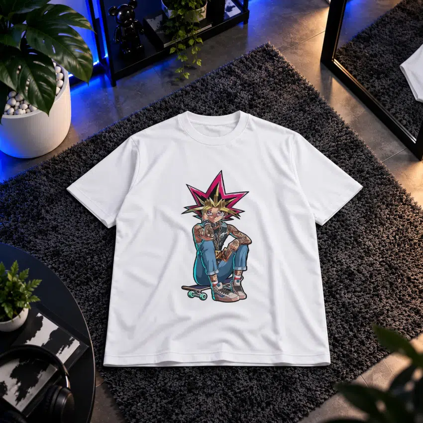 تیشرت یوگی اوه طرح یوگی استریت‌ویر (Yugi)