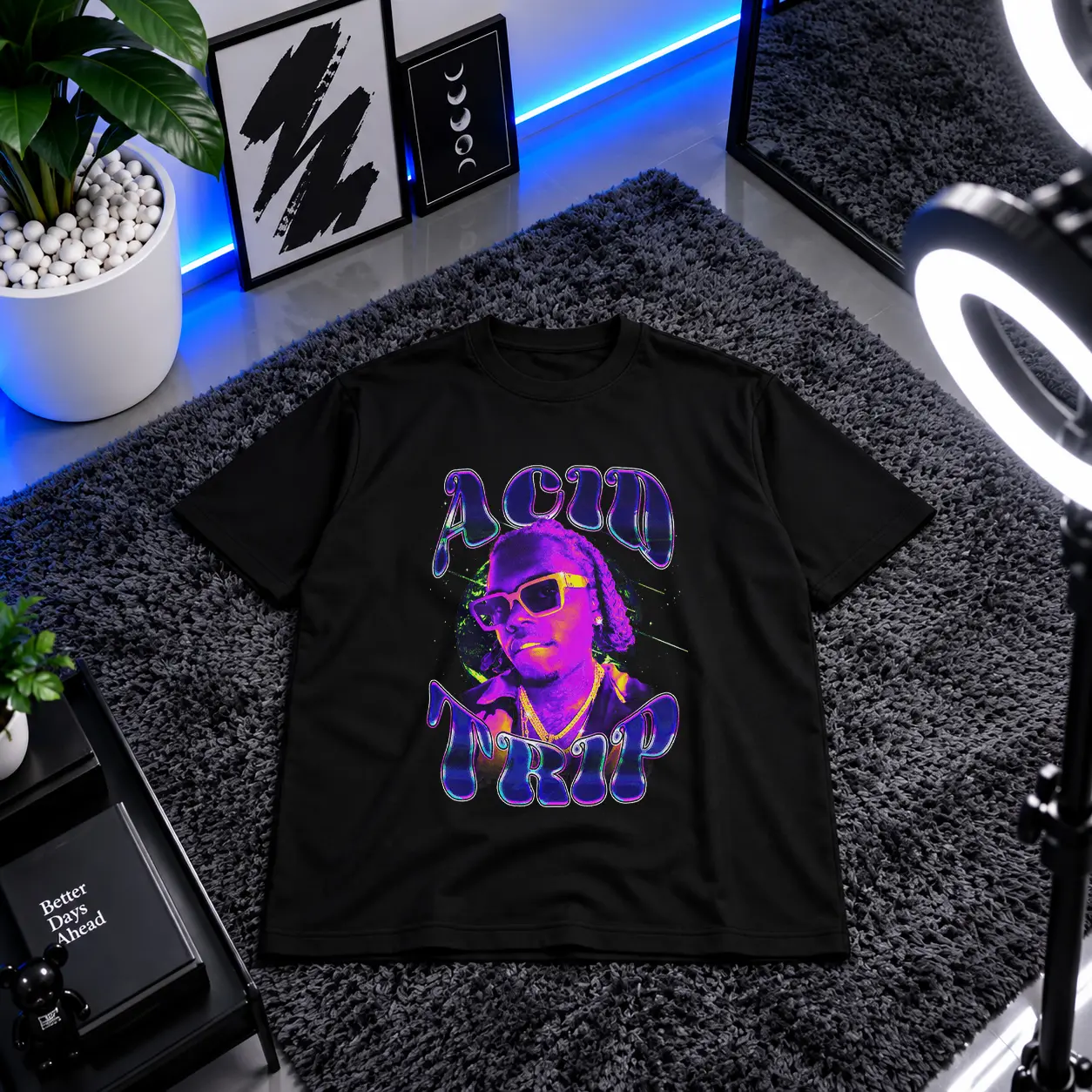 تیشرت تایپوگرافی Acid Trip کد 25303