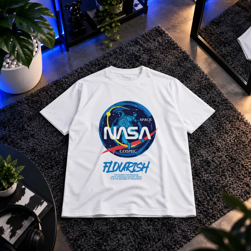 تیشرت ناسا طرح فضایی Cosmic Flourish