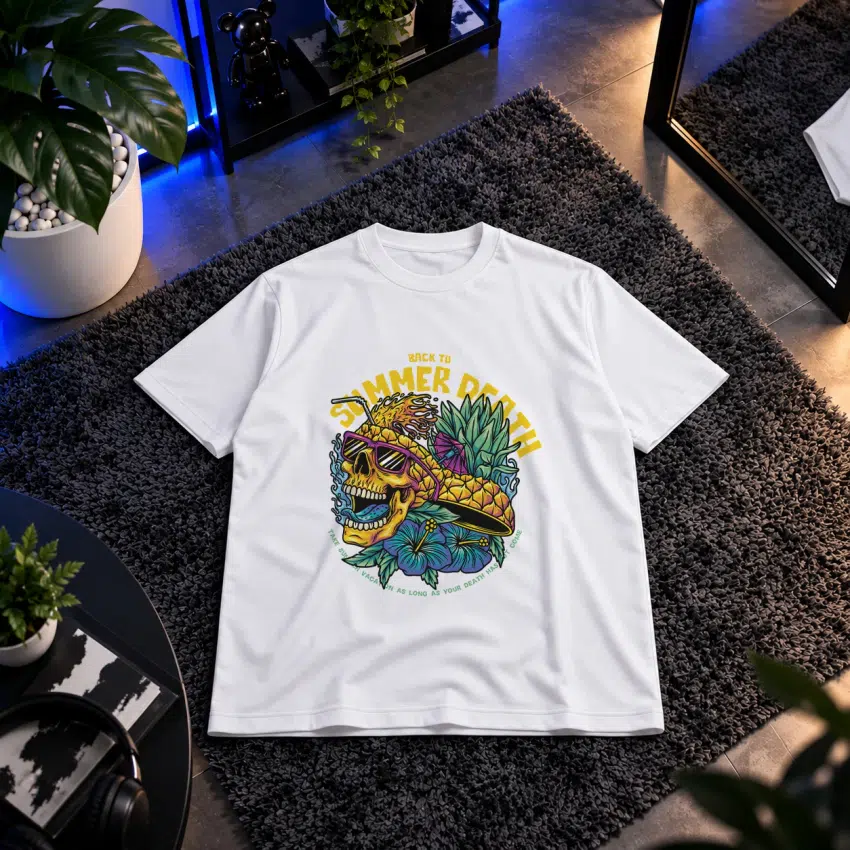 تیشرت دایناسور طرح روزهای تابستانی (Summer Days)