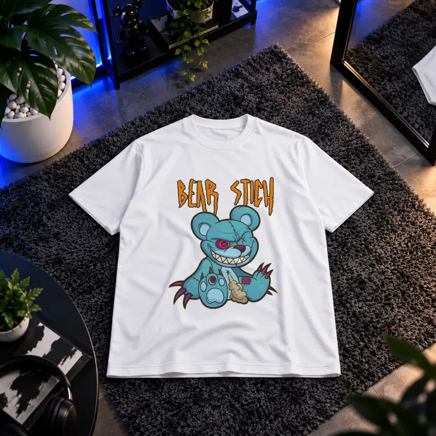 تیشرت خرس عروسکی طرح Bear Stitch