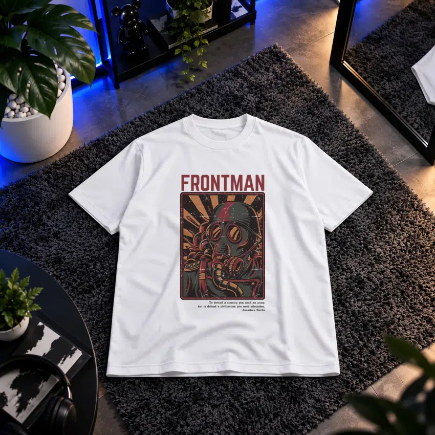 تیشرت ربات طرح Frontman