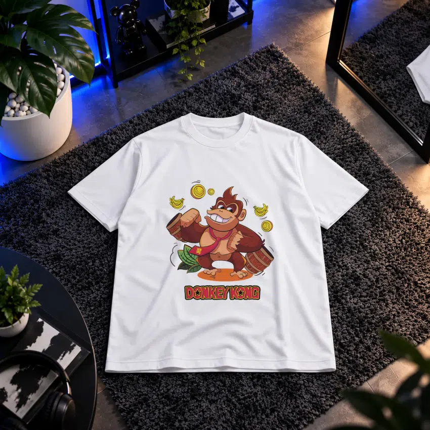 تیشرت دانکی کونگ طرح کارتونی (Donkey Kong)