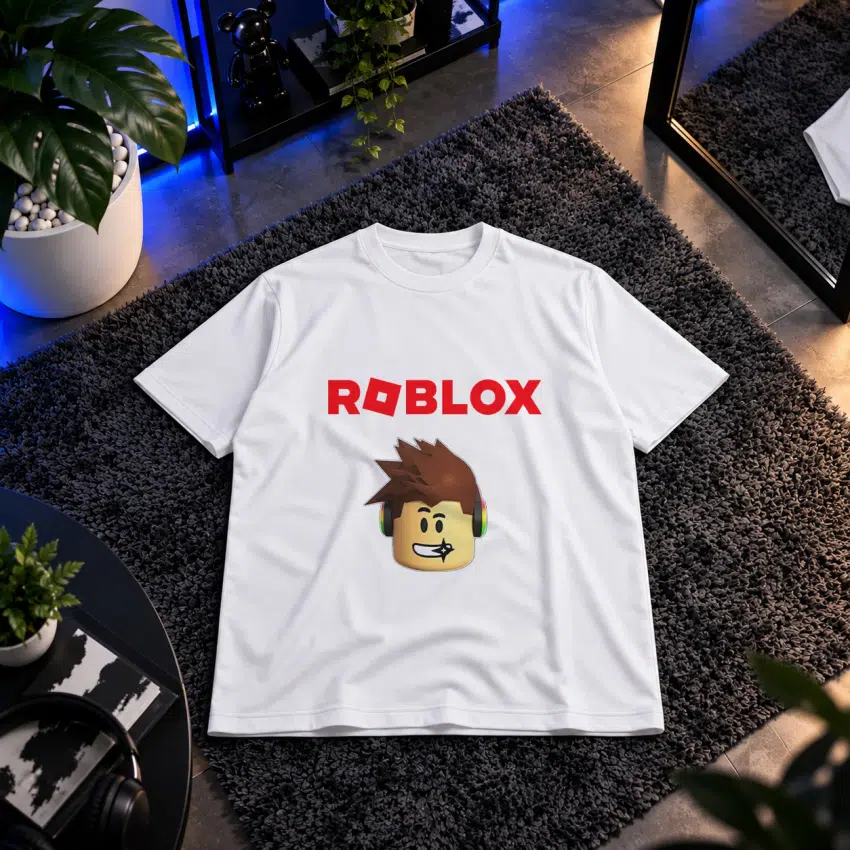 تیشرت گیمری طرح روبلاکس (Roblox)
