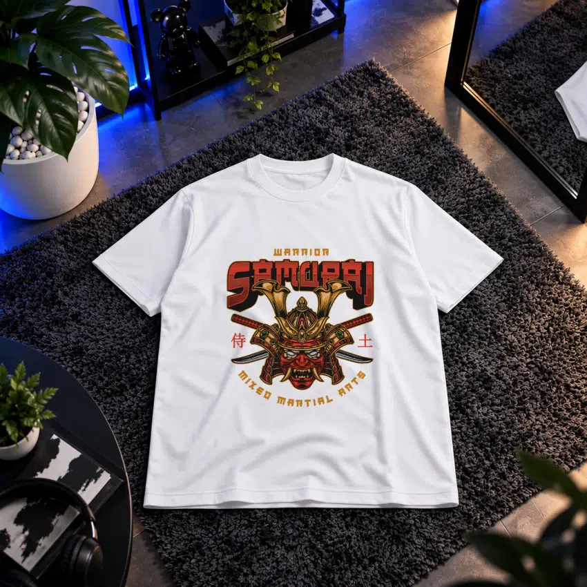تیشرت سامورایی طرح Mixed Martial Arts