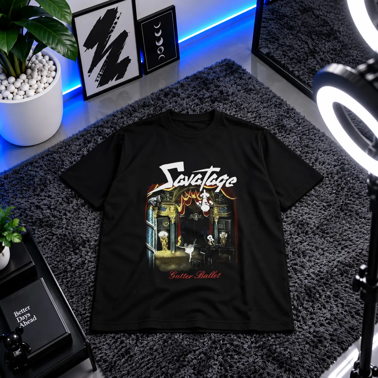 تیشرت ساواتاژ طرح Gutter Ballet (Savatage) کد 27128